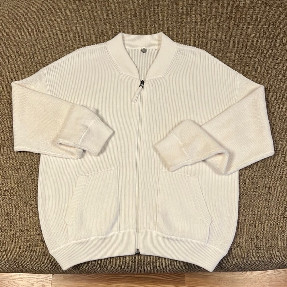 Cotton Tennis Bomber Jacket